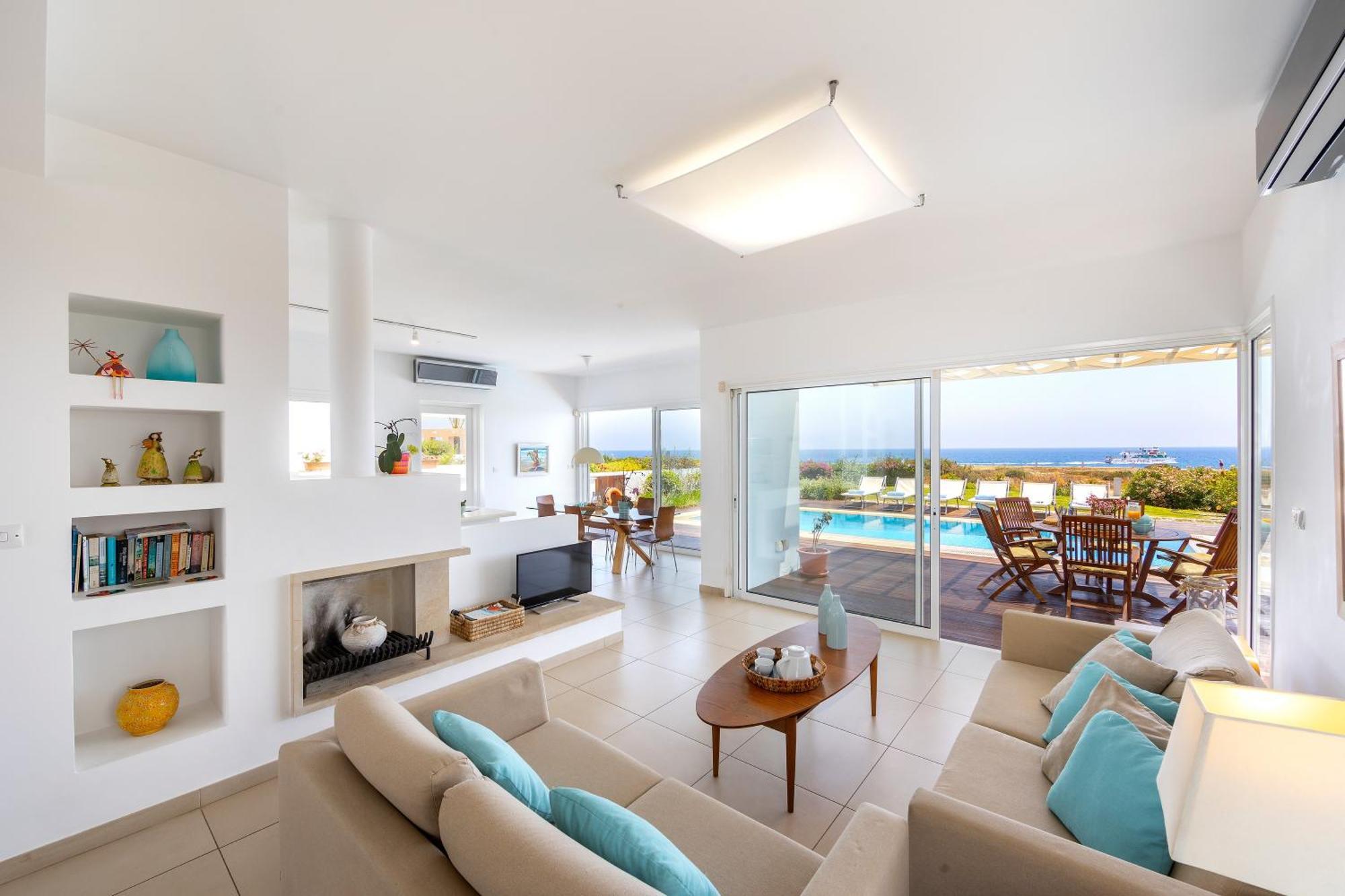 Protaras Beachfront Villa Alia Exterior photo